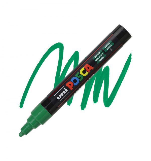 MARKER UNIPOSCA PUNTA 5M GRANDE VERDE