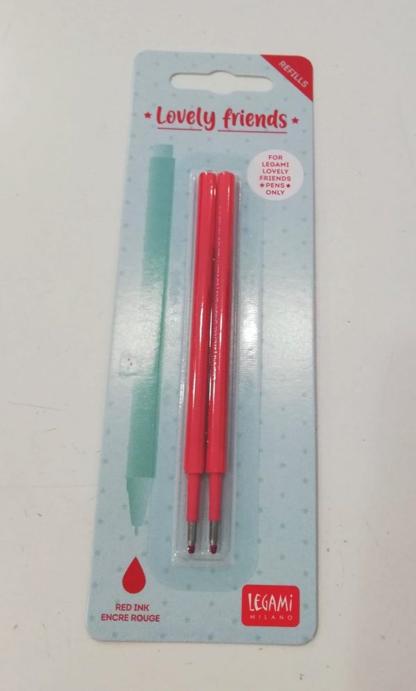 REFILL LOVELY FRIEND - LEGAMI 2 REFILL ROSSO