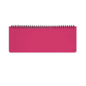 AGENDA 12 MESI DESK PLANNER- RASPBERRY