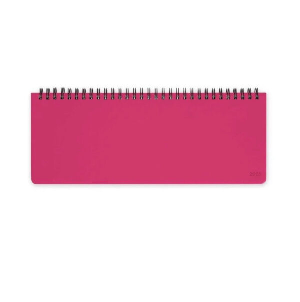 AGENDA 12 MESI DESK PLANNER- RASPBERRY